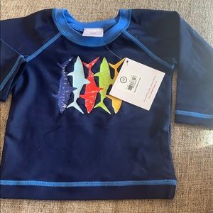 NWT- Hanna Andersson Rash Guard - Infant 3-6M